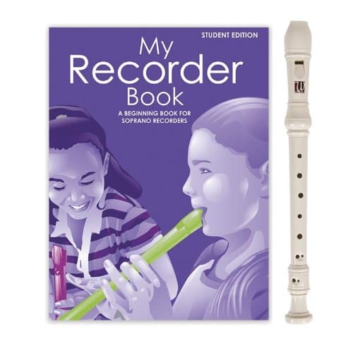 Recorder Pack: West Music Bare Bones Soprano Recorder with My Recorder Book