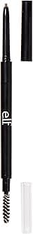 e.l.f, Ultra Precise Brow Pencil, Creamy, Micro-Slim, Precise, Defines, Creates Full, Natural-Looking Brows, Tames and Combs Brow Hair, Taupe, 1 Count