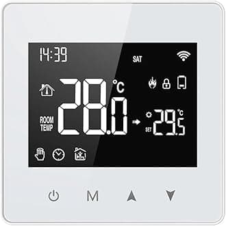 WiFi Smart Thermostat Low Power Battery Water Gas Boiler Temperature Controller(W-i-F-i Version)