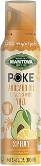Poke Yuzu Flavored Avocado Oil Spray, 3.4 fl. oz. (Pack of 2), 100% Pure, Heart-Healthy Avocado Oil, Vegan-Friendly, Gluten-Free, Cholesterol-Free, Certified Kosher