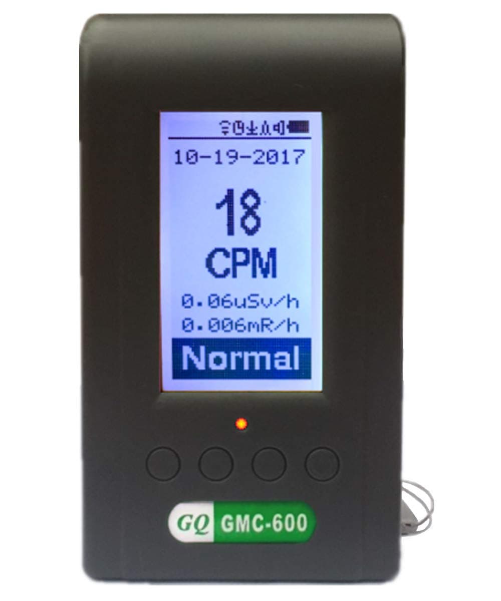 GQ GMC-600 Plus Counter Detector Dosimeter Alpha Beta Gamma X-ray