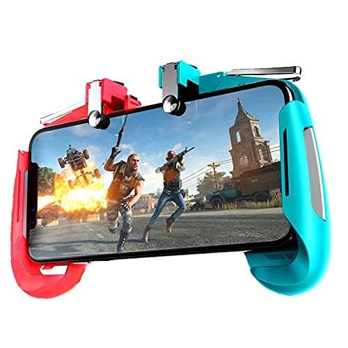 Happysale AK16 Mobile Game Controller - L2R2 Gaming Grip Mobile Joystick Gamepad Controller Mobile Gaming Trigger for 4.7-6.5" Phone/Android