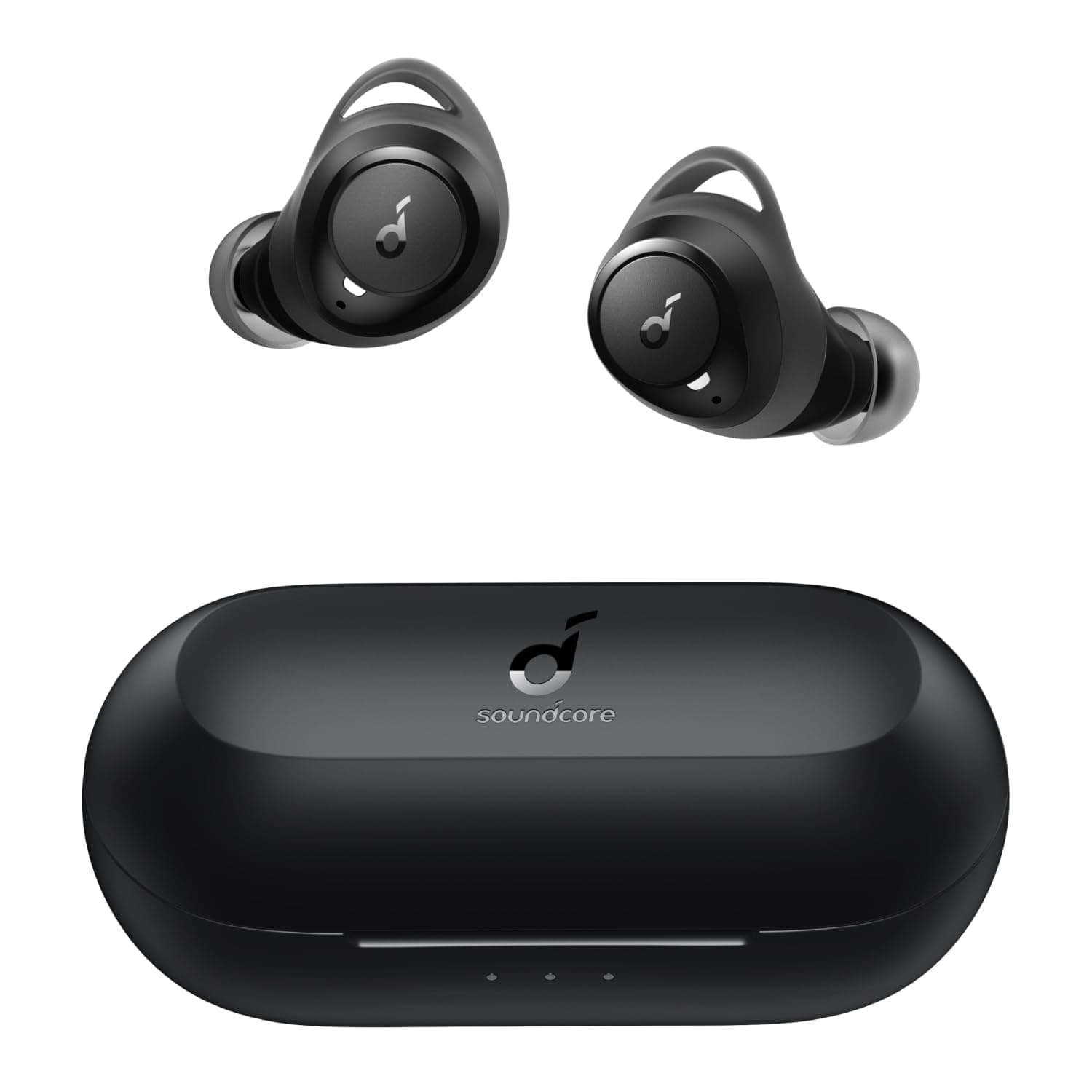 Soundcore by Anker Life A1 True Wireless Earbuds, Powerful Customized Sound, 40H Playtime, Wireless Charging, USB-C Fast Charge, IPX7 Waterproof, Button Control, Bluetooth Earbuds, Commute, Sports