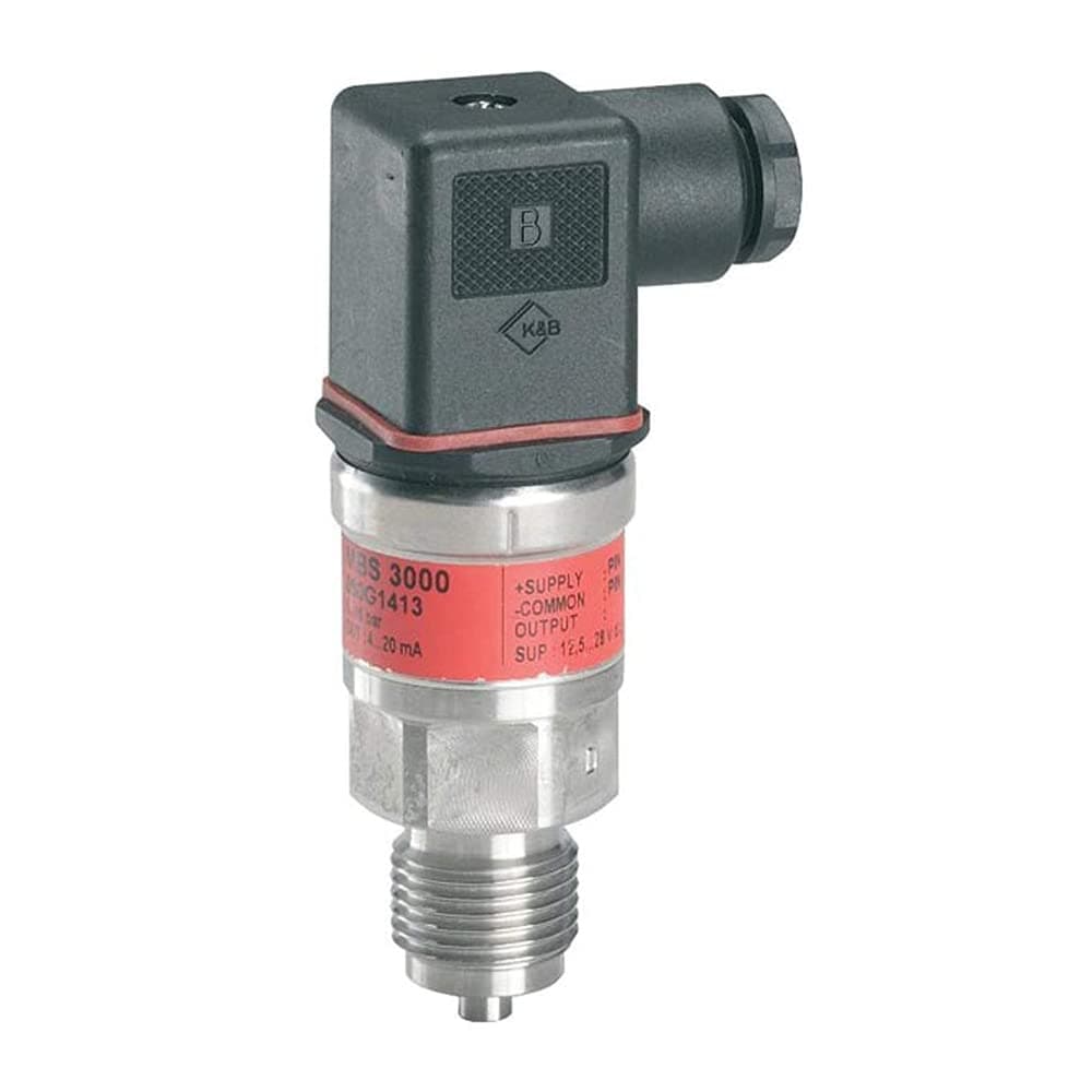 Pressure Transmitter with Heavy Duty Capacity (Range: 0 to 10 Bar) for Automobile,HVAC,Industrial,Low Air,Gas,Oil by Danfoss Model: MBS-3000