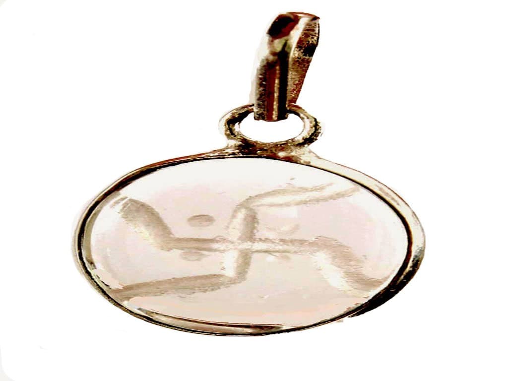 PowerFortunes Crystal Pendant – Swastik