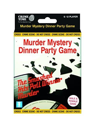 Crime Time Smashed Hits Poll Winners Murder - Murder Mystery Gift Box - downloadable Game for 6,8,10 or 12 Players