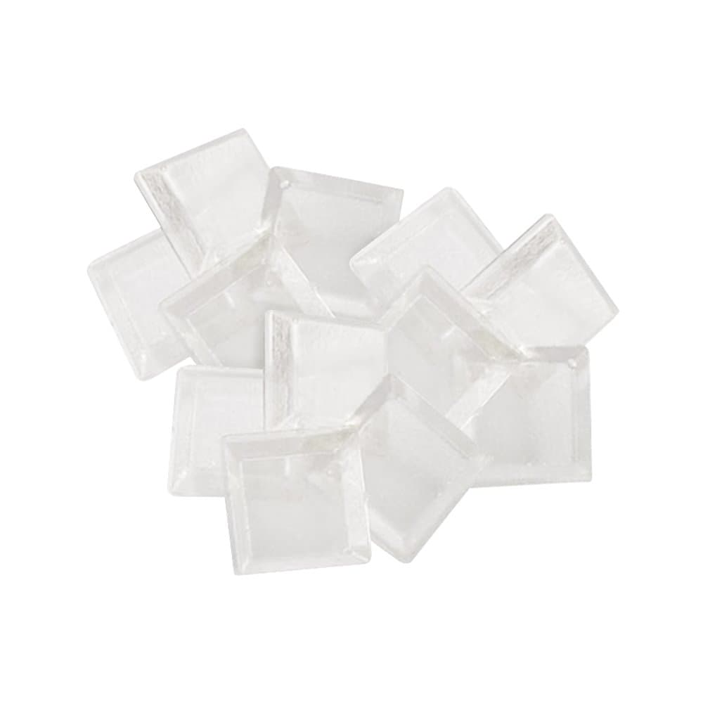 Softtouch 1/2" Square Self Stick Cabinet Bumper Pads to Dampen Sound and Protect Surfaces Clear 1/2", 12 Pack