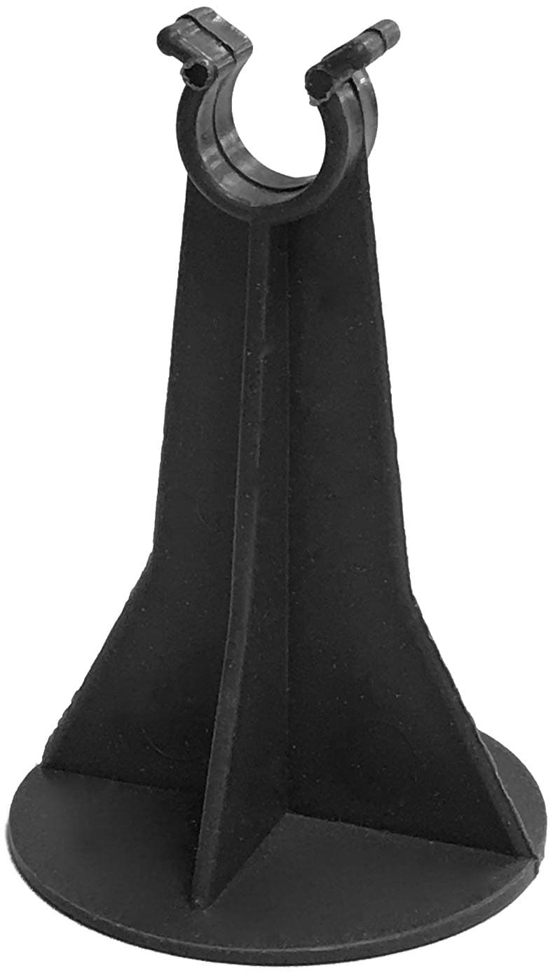 MAKO 3” Rebar Support Chair with Flat Base (Pack of 500) – Fits Bar Sizes 3-5 – Heavy Duty & Durable Plastic Concrete Rebar Stand Holder with Snap-in Mount