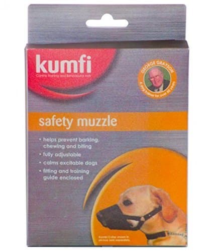 Kumfi Dog Safety Muzzle Size Large - humane and comfortable calmer