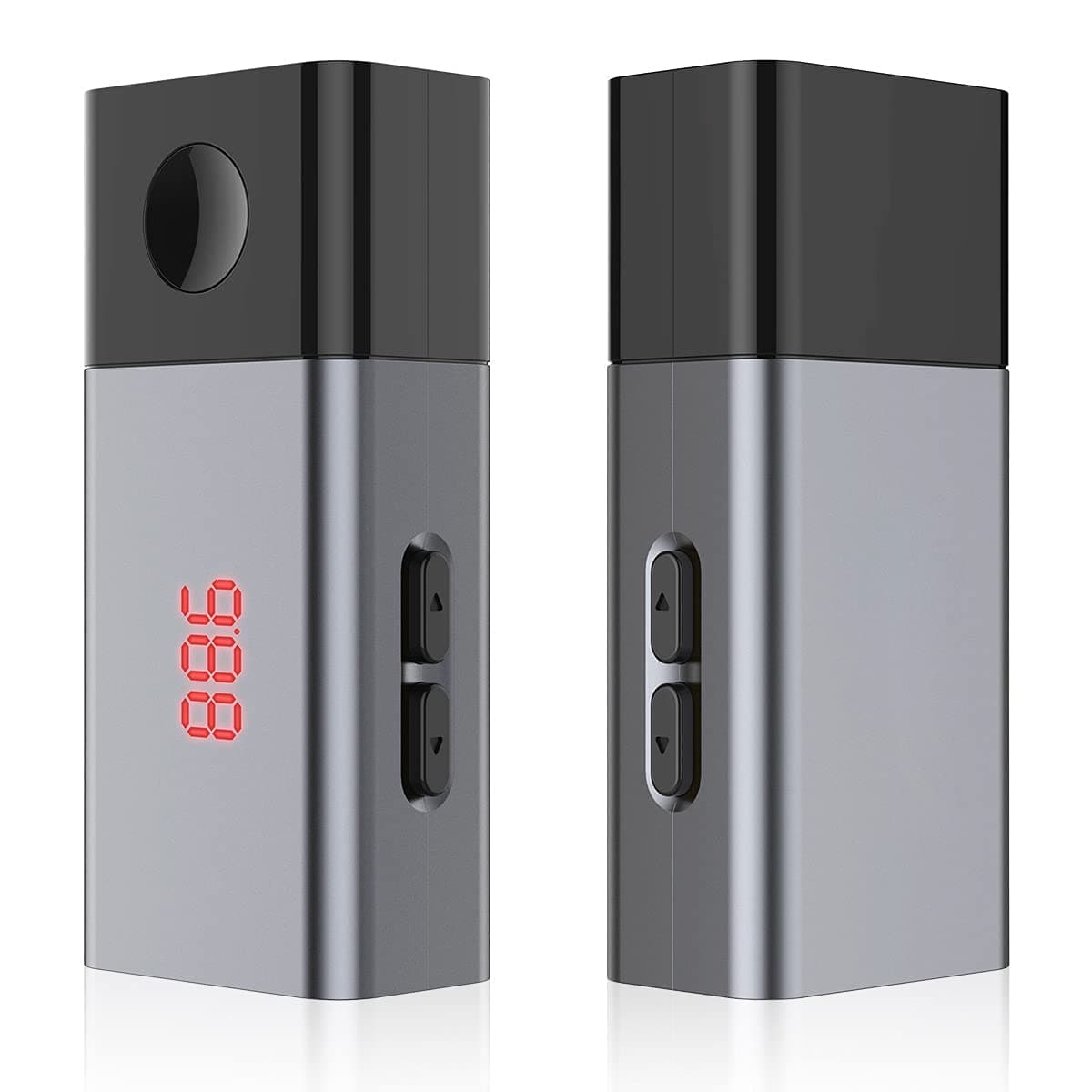 TERRIFI Bluetooth FM Transmitter, Wireless Auto Radio Bluetooth Adapter Car FM Modulator Music Recipient with USB Charger All Smartphones Audio Players (1 Pcs)