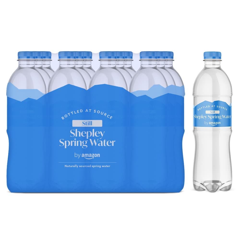 by Amazon Still Spring Water, 500 ml (Pack of 12), Total 6000ml