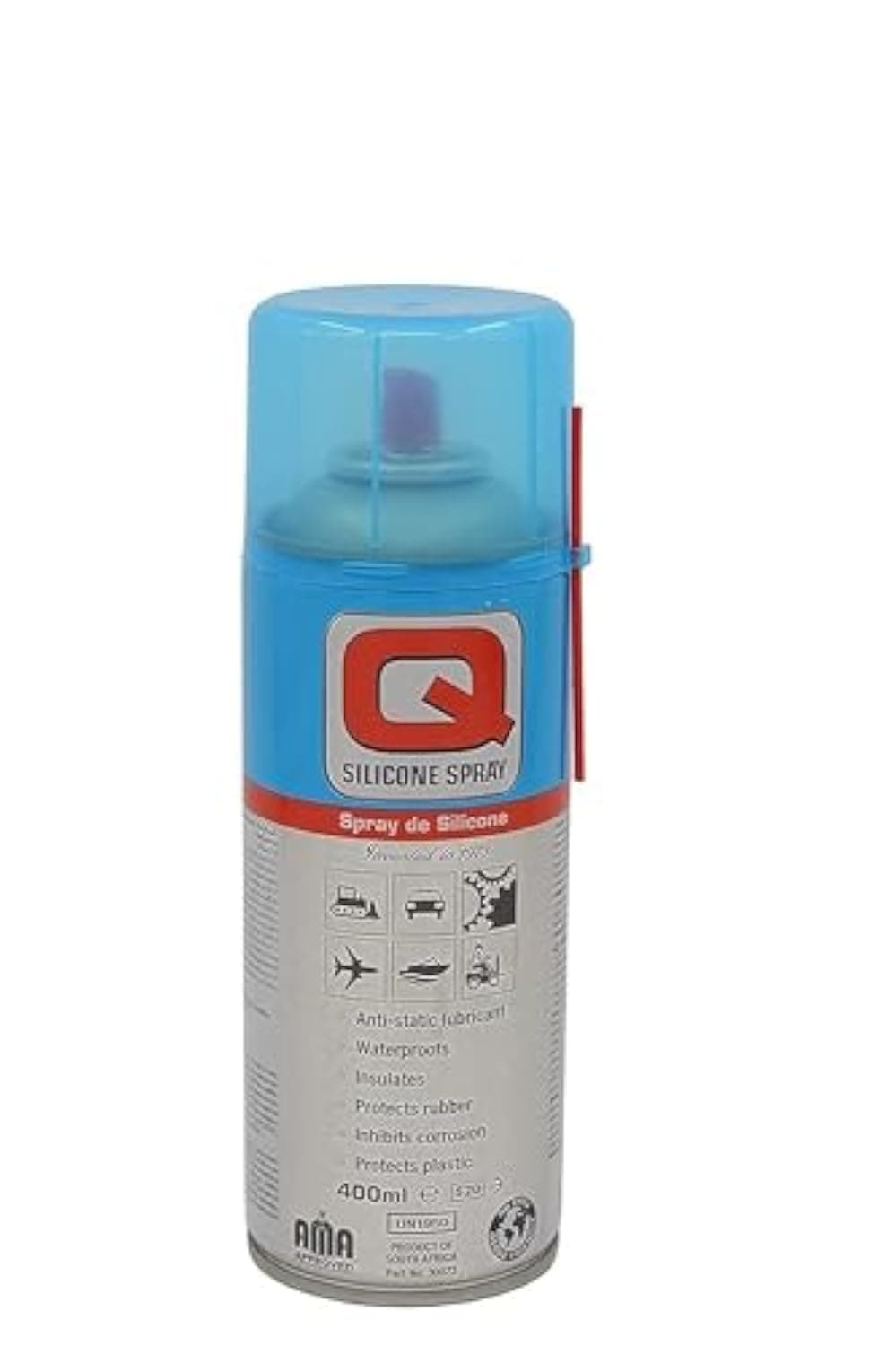 Q20 Q8 400 ml Silicone Spray,Blue