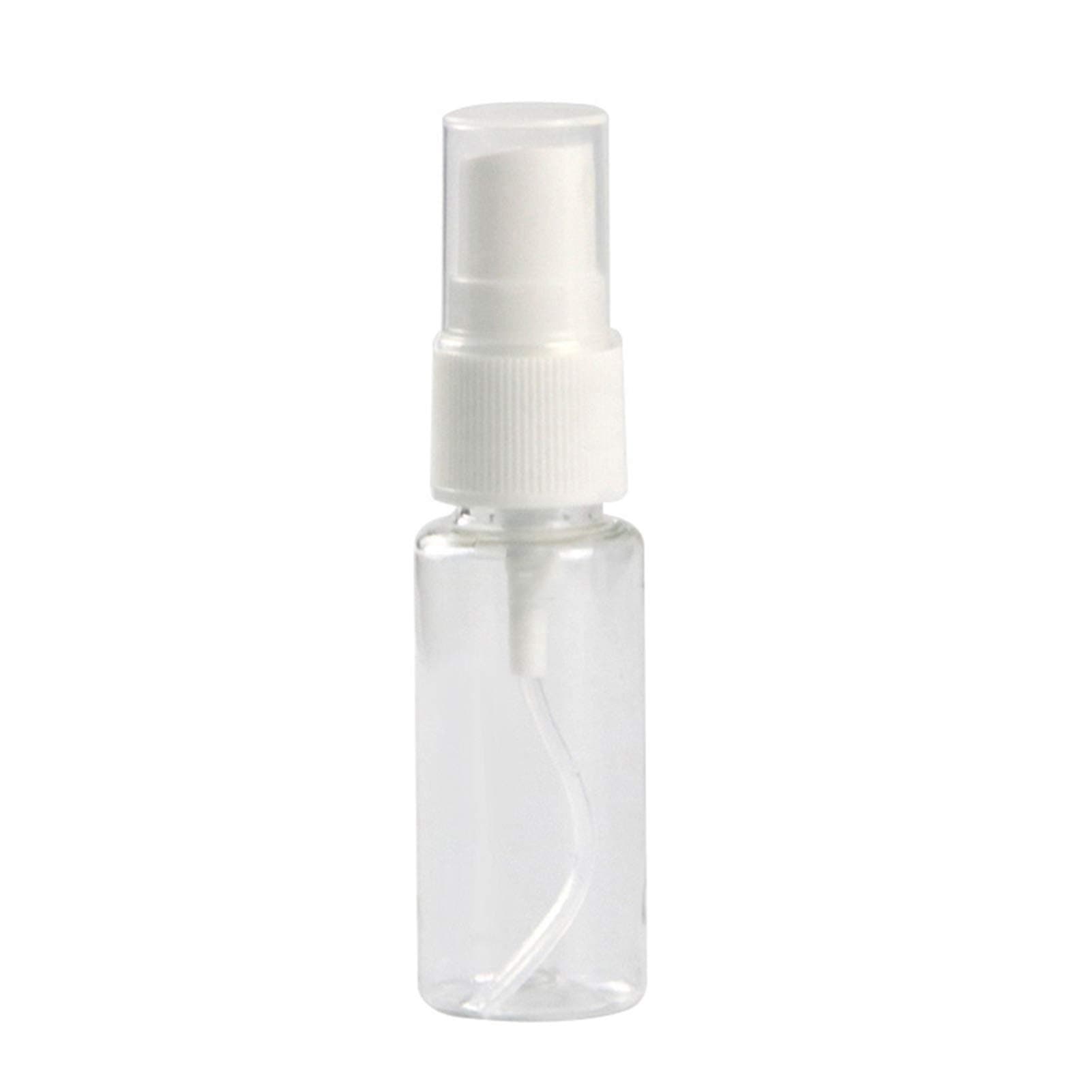 Empty Spray Bottles Refillable Portable Transparent Plastic Bottles Mini Liquid Containers for Travel 15ml
