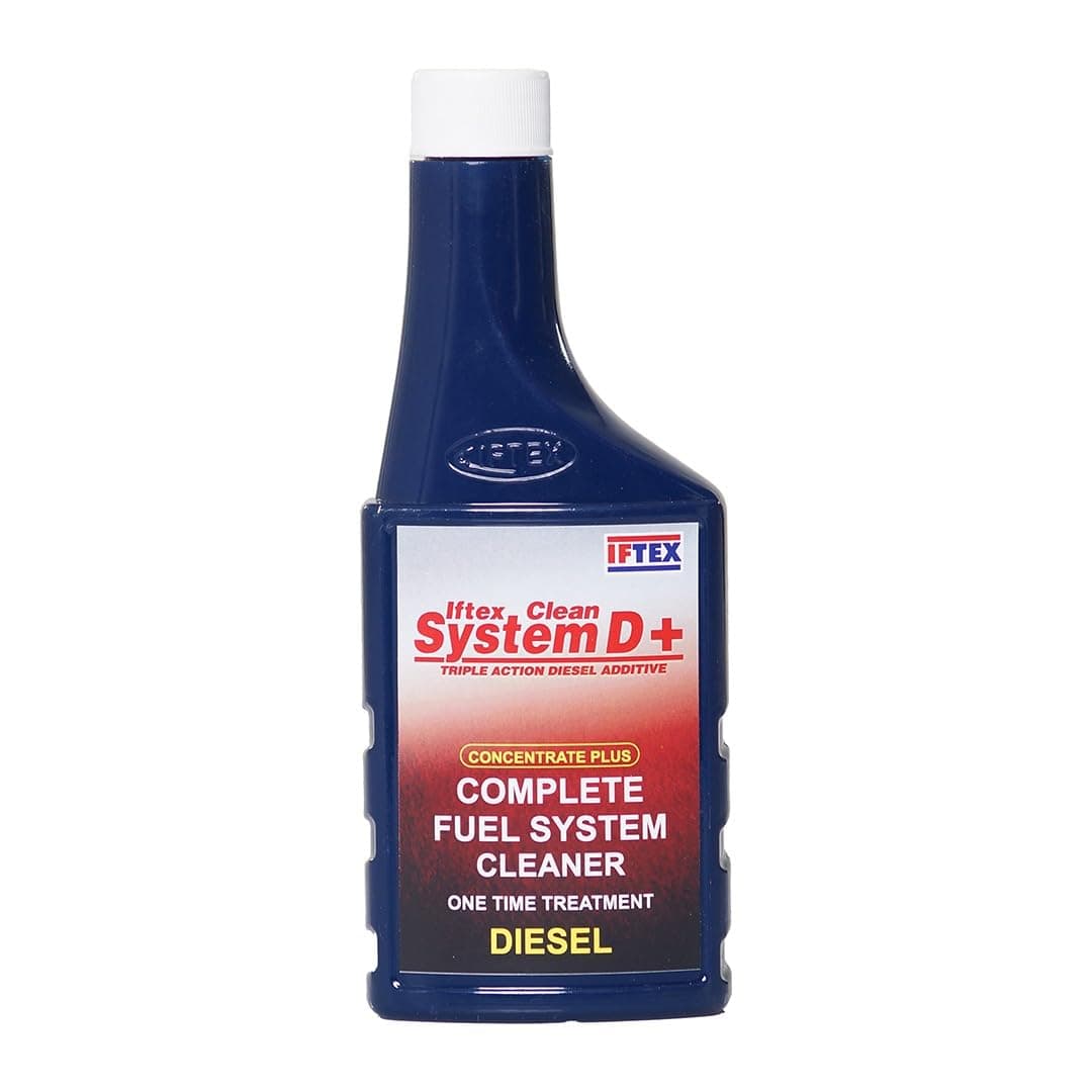 Clean System D +, Complete Fuel System Cleaner One Time Treatment Diesel Cars (300 ml) / Cars SUV Diesel Injector Cleaner and Complete Fuel System Treatment and better combustion (300 ml)