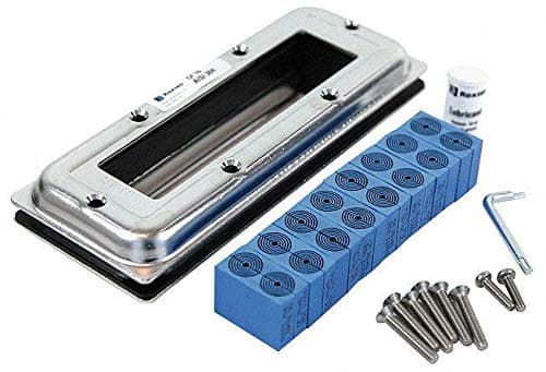 16-Hole Stainless Steel Cable/Pipe Seal, Dia. Range: 0.13" to 0.65" - CF 16/16 AISI 304