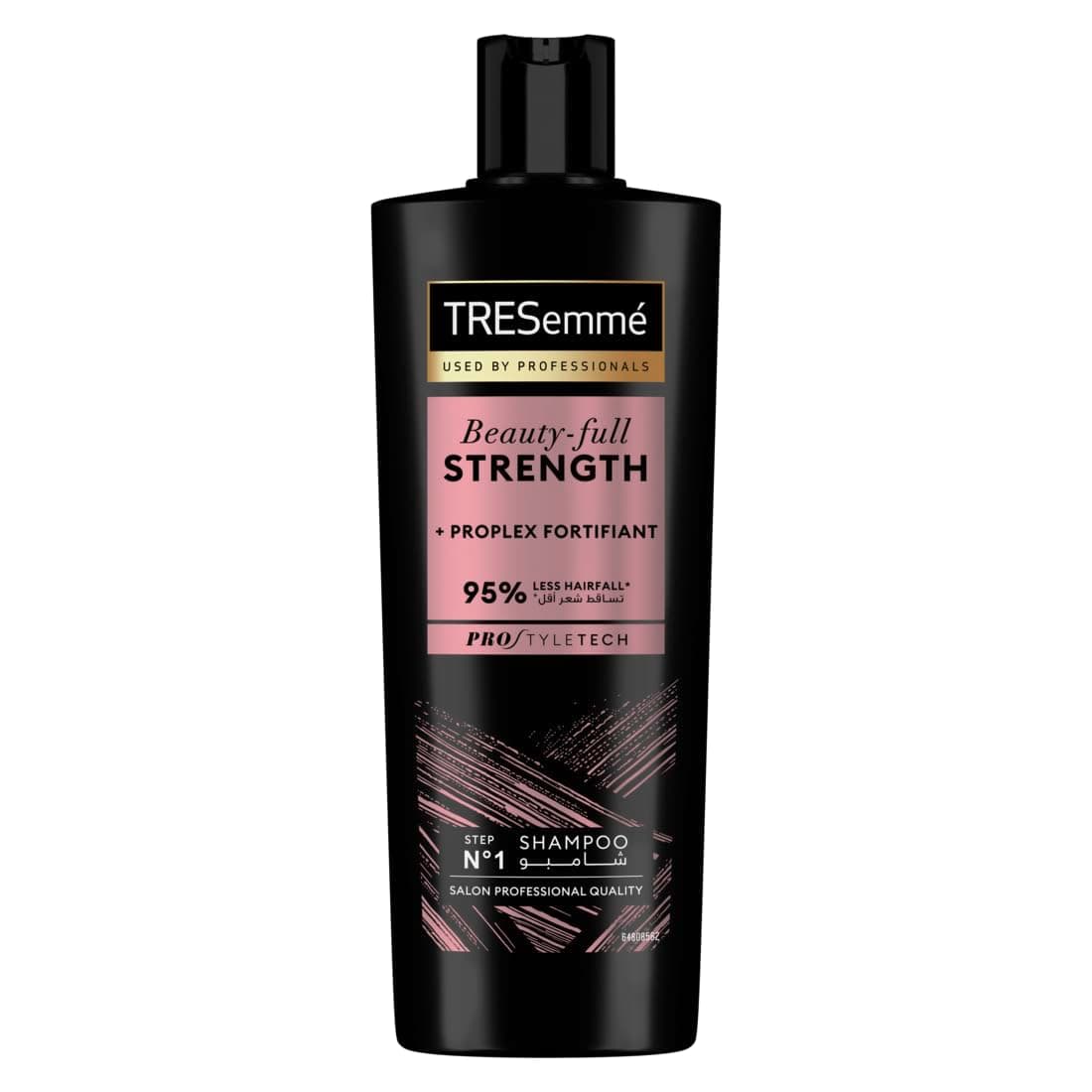 TRESEmmé Strength and Fall Control Shampoo with Biotin for 3X Stronger Hair, 400ml
