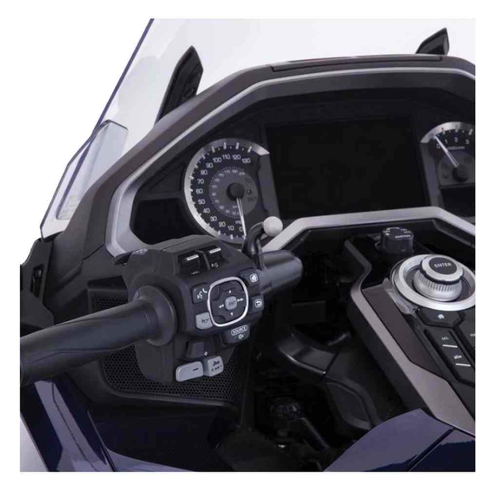 CIRO Goldstrike Left Side Accessory Mount (black) for Gold Wing