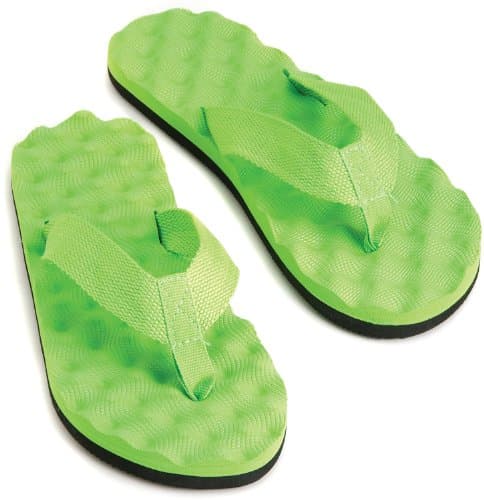 J2 Stars Summer Boa Flip Flops - Lime SIZE 9