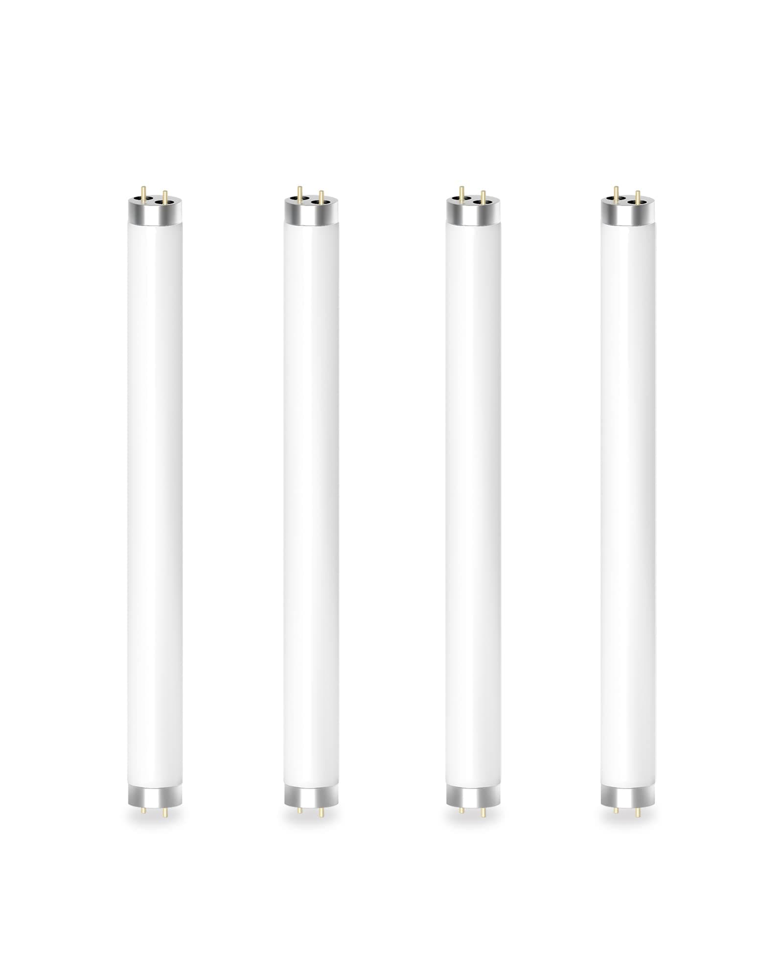 Dichroma Bug Zapper Replacement Bulb Light Tube 10W for 20W Electronic Bug Zapper, T8 Bulbs for Indoor Outdoor Mosquito Zapper Lamp (4 Pack)