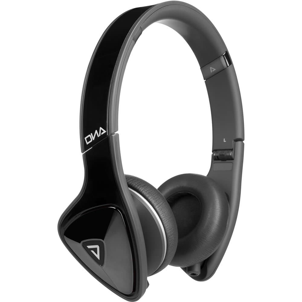 Monster MH DNA ON BK CA WW Noise-Isolating On-Ear Headphones, Black