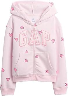 girls Logo Fz Hooded Sweatshirt