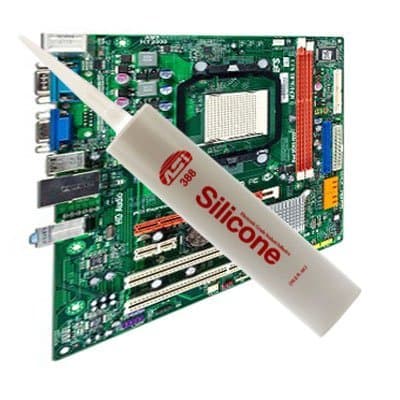 White Electronic Grade Silicone - 10.2 oz Cartridge