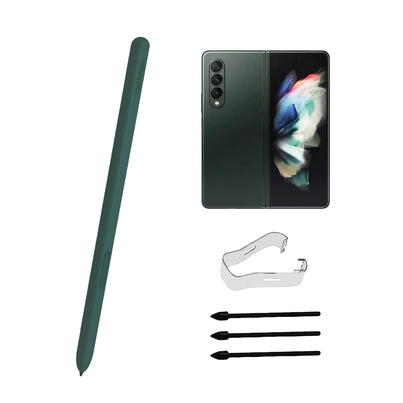 Galaxy Z Fold 3 S Pen Replacement for Samsung Galaxy Z Fold 3 Stylus Pen/Fold 4 S Pen,S Pen Fold Edition for Galaxy Z Fold 3/4 Stylus,EJ-PF946BBEGUS (Green)