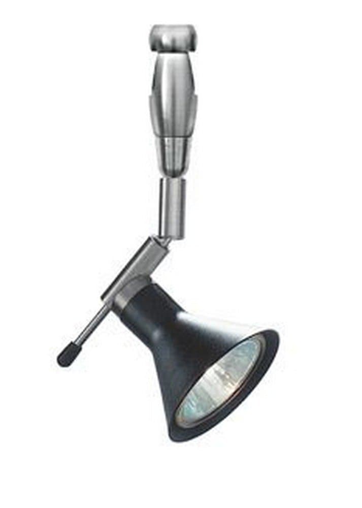 Shield One Light Swivel I Directional Light Head in Satin Nickel