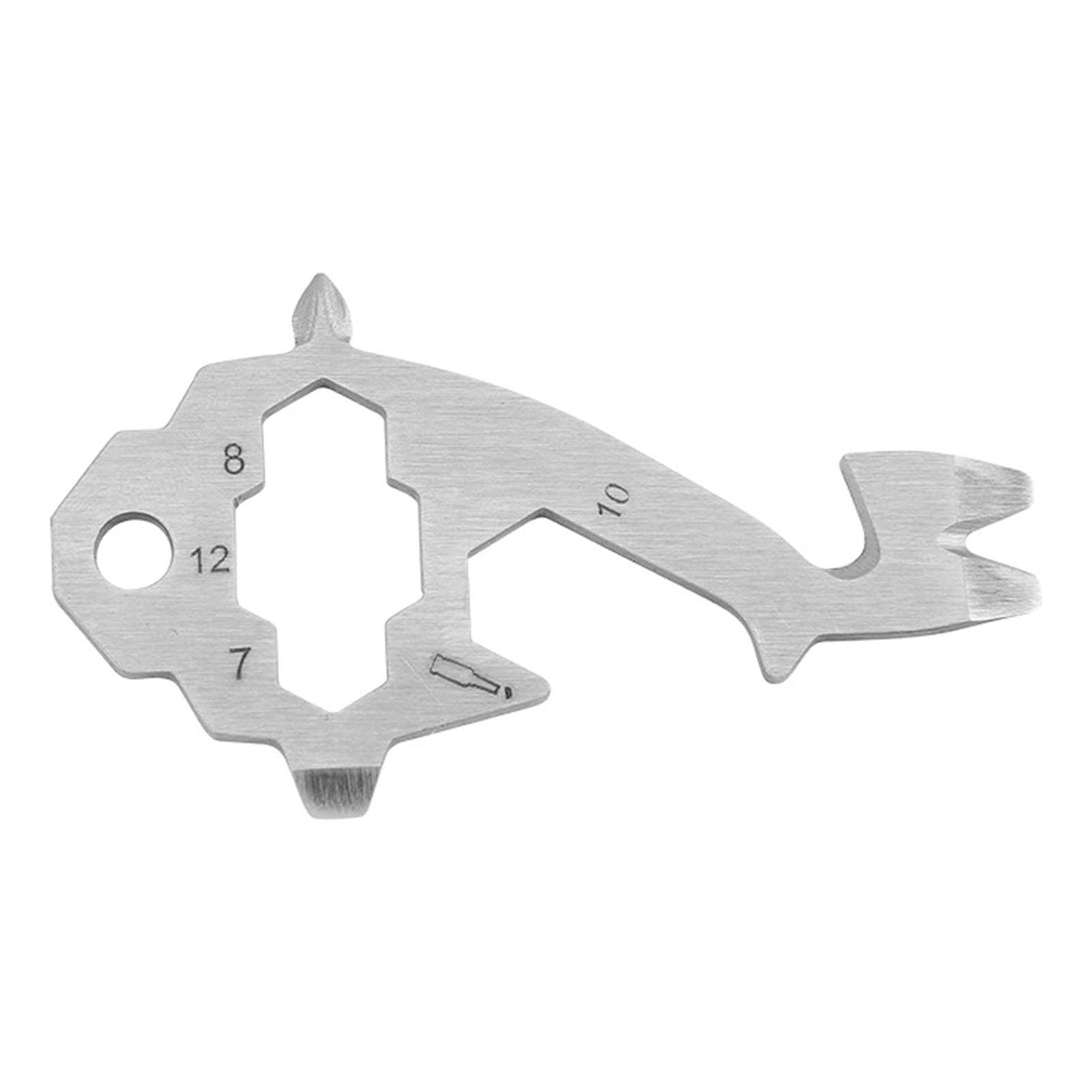 Tool High-Strength Strong Construction Easily Carry Keychain Multi-Tool Wrench for Daily Use C