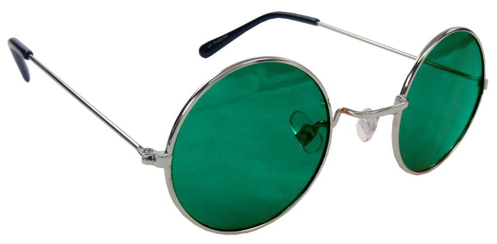 Steampunk Sunglasses with Emerald Green Lenses By Morpheus