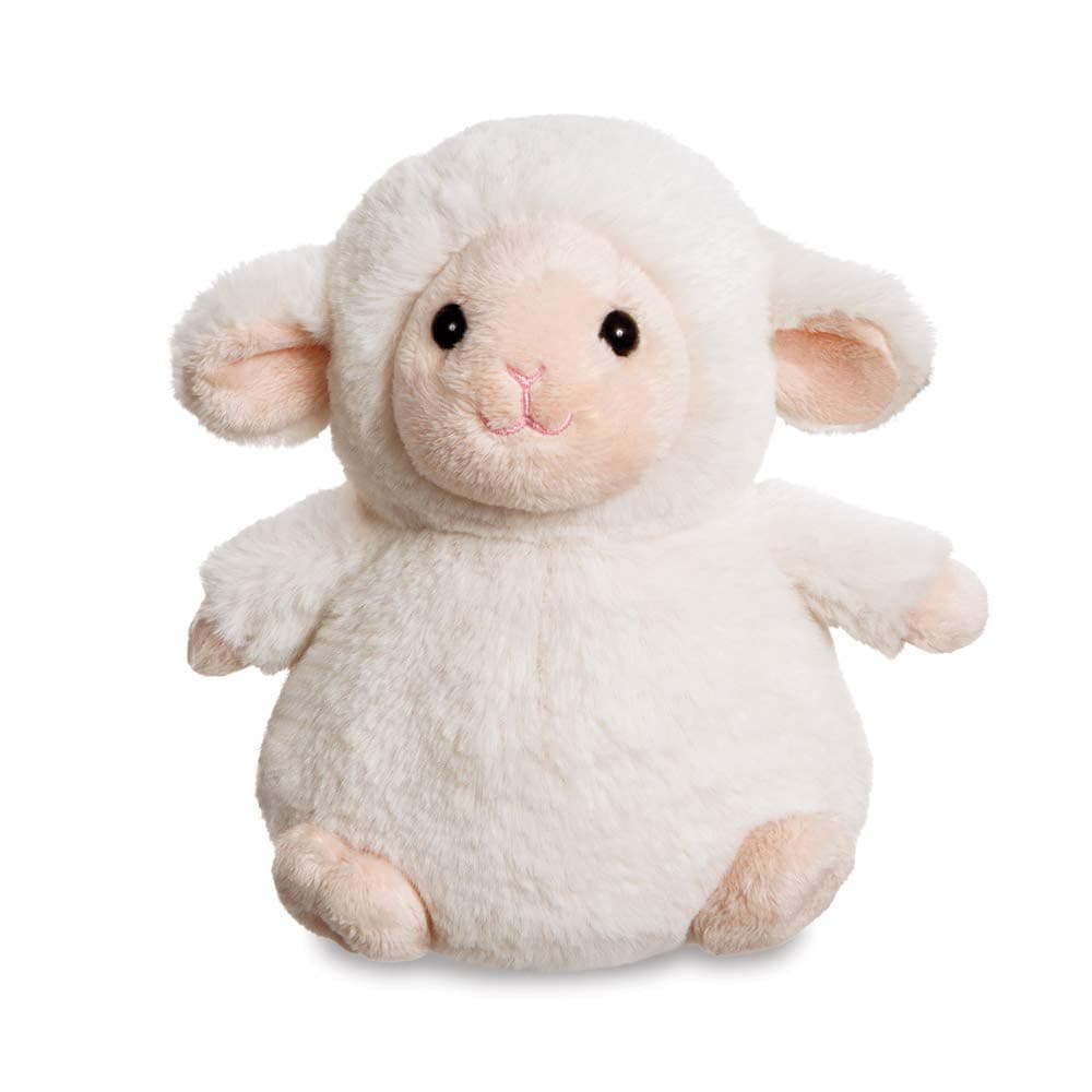 61399, Iris Lamb 7In, Soft Toy, White