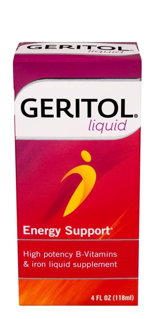 Geritol Liquid Supplement, Energy Support, 4 Ounce