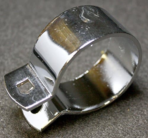 1 1/2" Chrome Header Pipe Exhaust Clamp 1/8" T X 1" W H D Big Twin