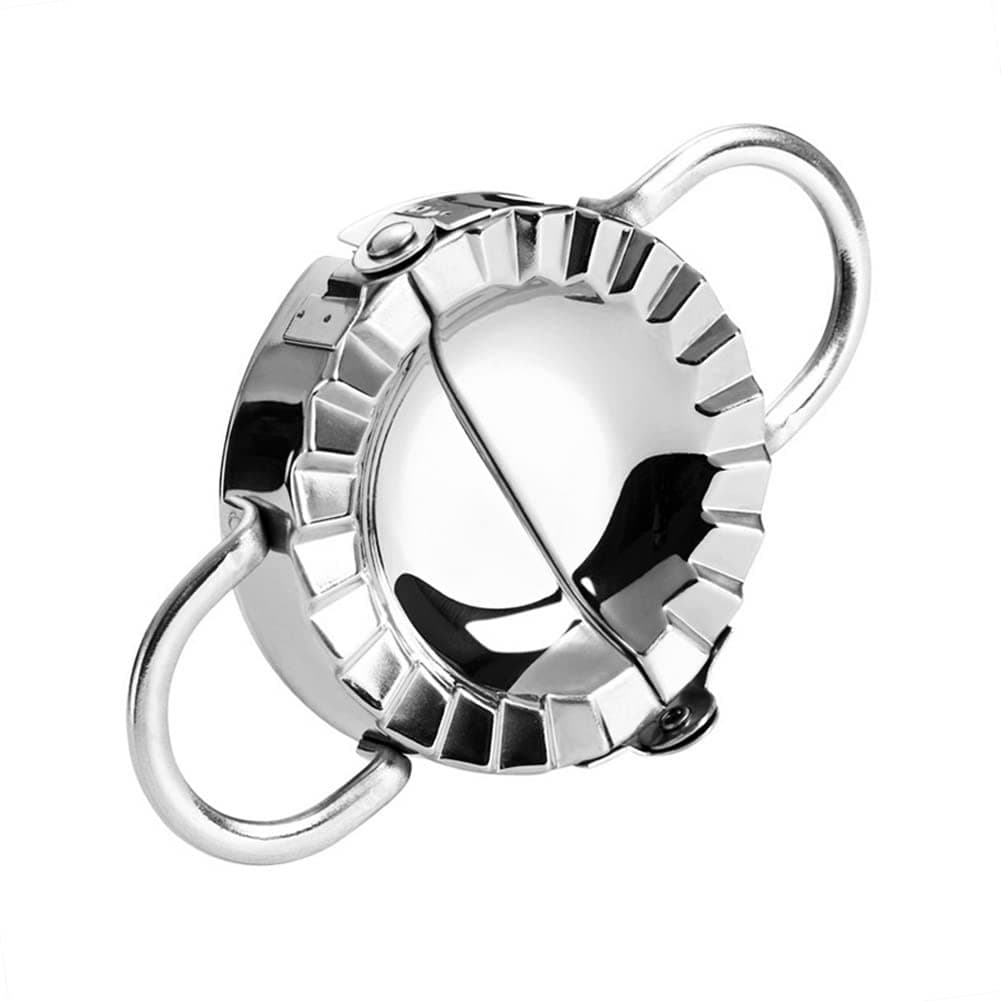 LucyPhy Dumpling Maker, 3.7 in Heavy Duty 18/8 Stainless Steel Empanada Maker Press, Pastry Tools Ravioli Mold Gyoza Maker DIY Kitchen Accessories