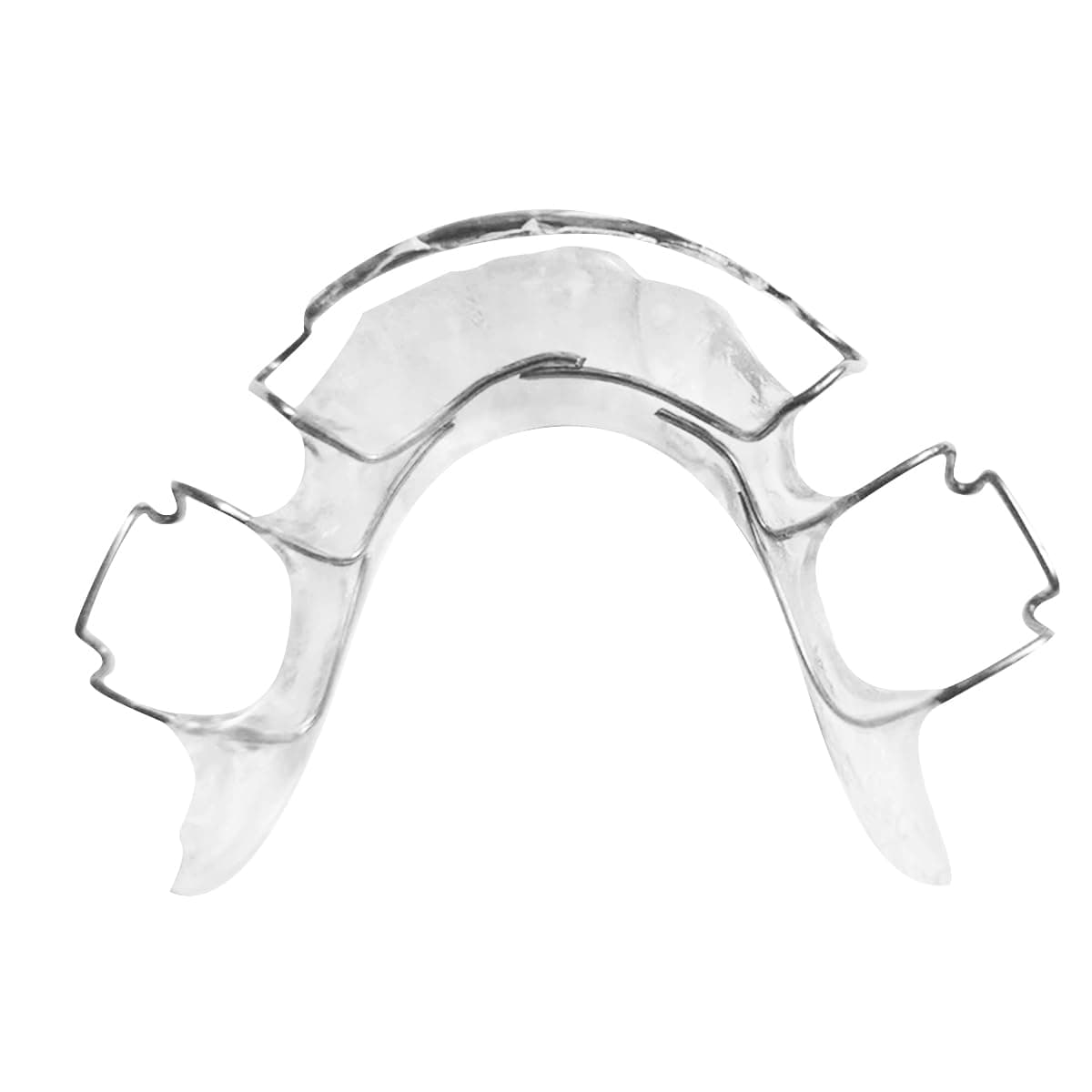 Custom Retainers for Teeth, Dental Transparent Hawley Retainer - Comfortable and Durable, Retainers for Upper and Lower Teeth, Two (2) Guards