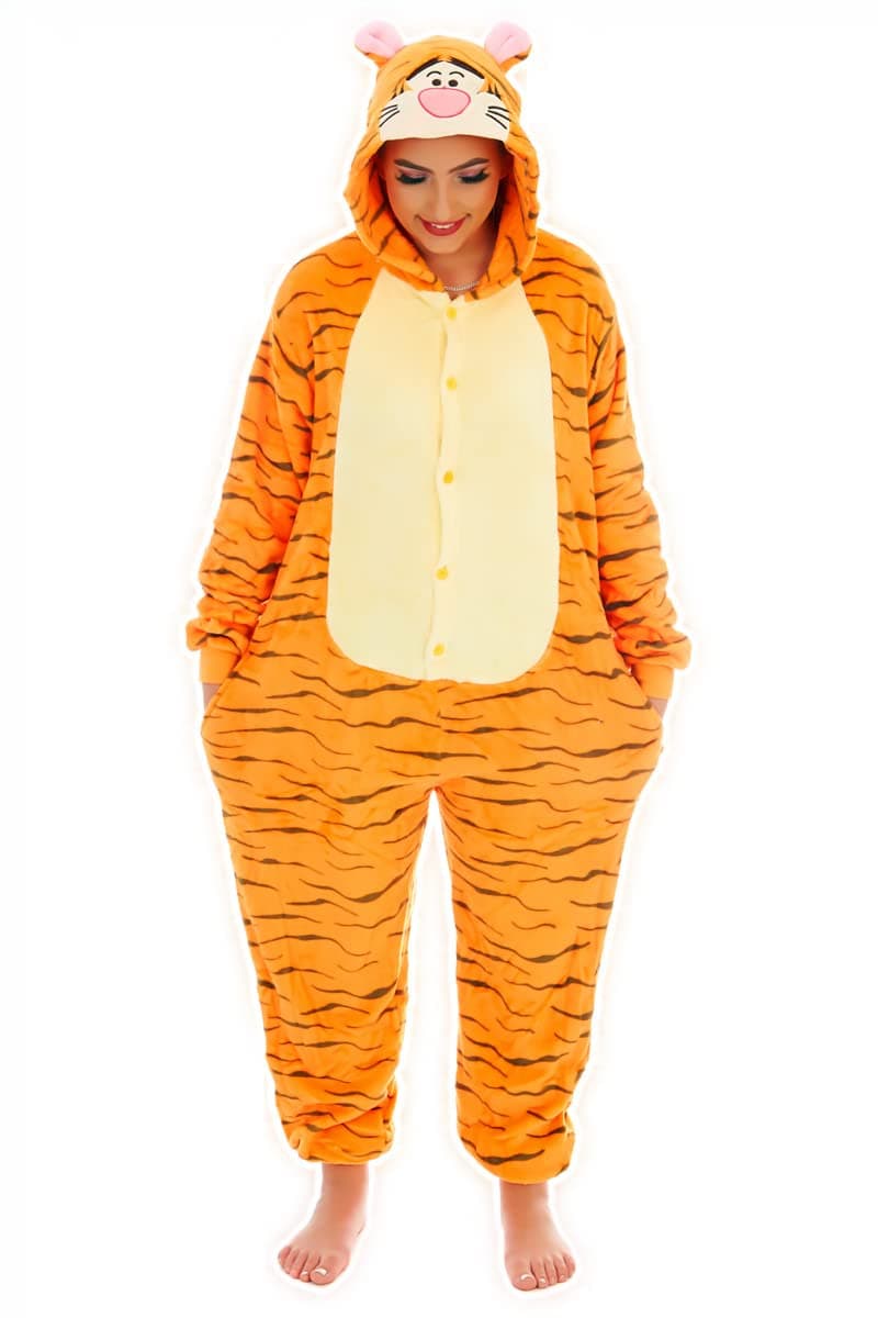 Everglamour Onesie/Body Suit Jumping Tiger