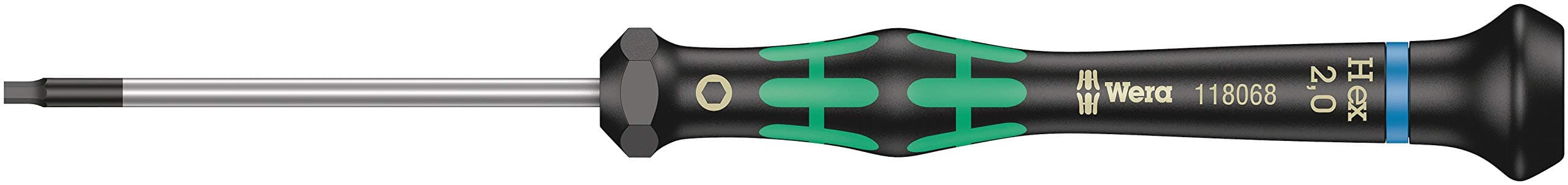 Kraftform 2054 Micro Screwdriver - Hexagon Tip Sw 2.0/60