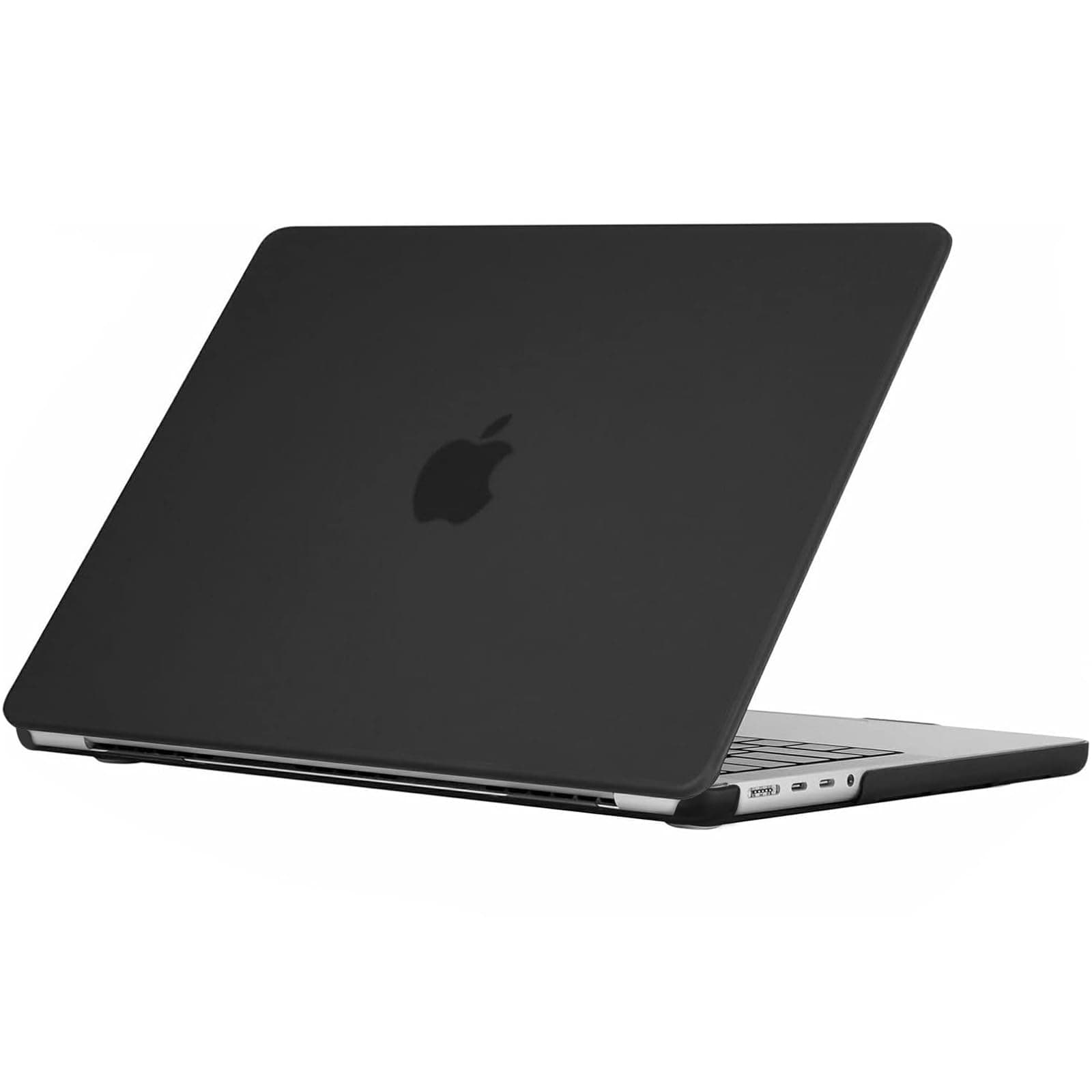 EooCoo Case Compatible for New MacBook Pro 14 inch M5 A3426 A3427 2026 A3434,2025-2021 M4 A3112 A3185 A3401 M3 A2918 A2992 M2 A2779 M1 A2442 Pro Max Touch ID,Laptop Hard Shell Cover,Matte Black