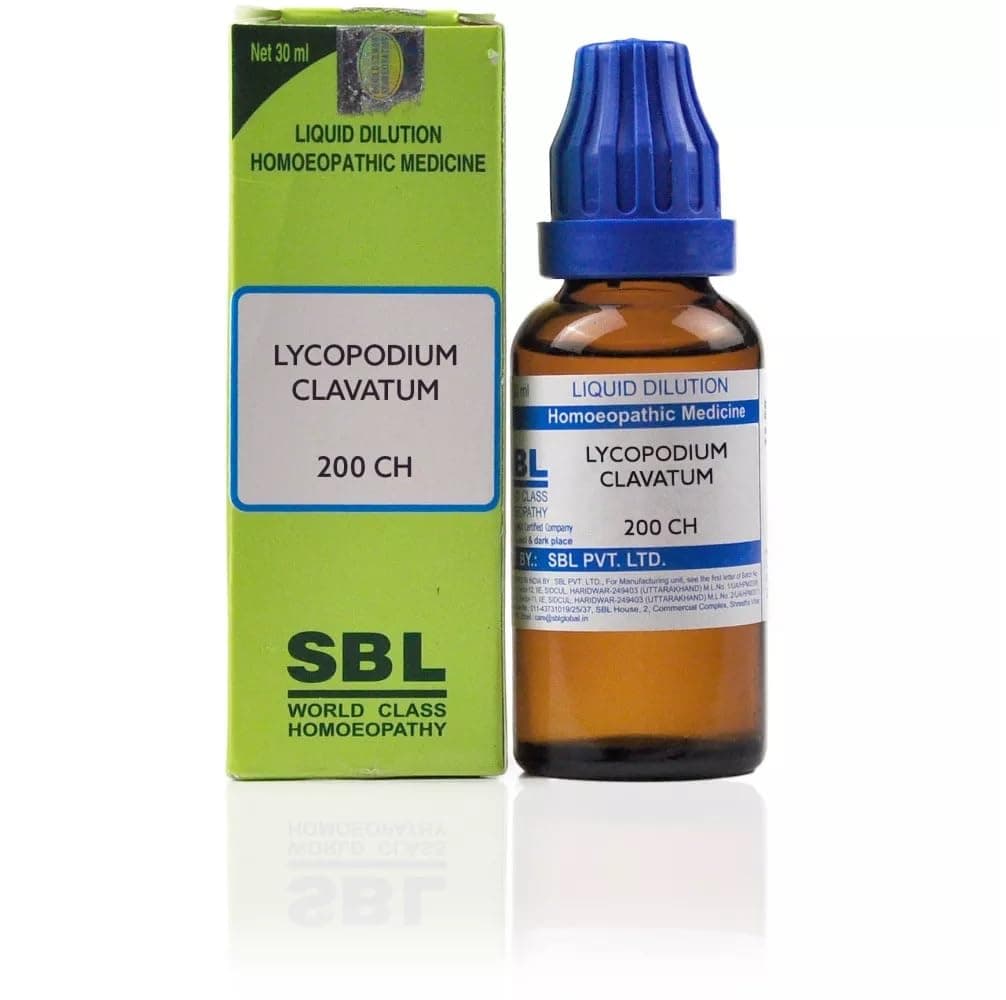 SBL Lycopodium Clavatum 200 CH Dilution (2 x 30 ml)