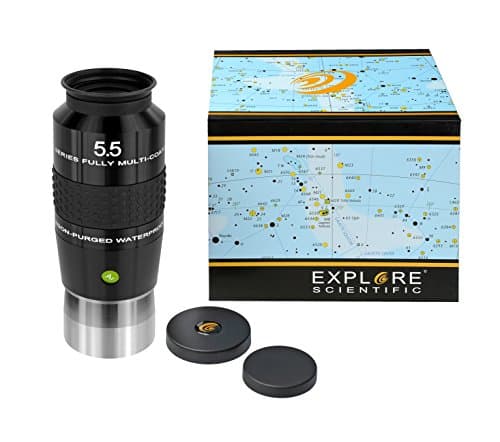 Explore Scientific5,5mm high-Resolution Argon-purged high-end Telescope Eyepiece with 100掳 Apparent Field