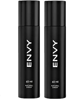 Envy Men's Deo Natural Spray - Pack of 2