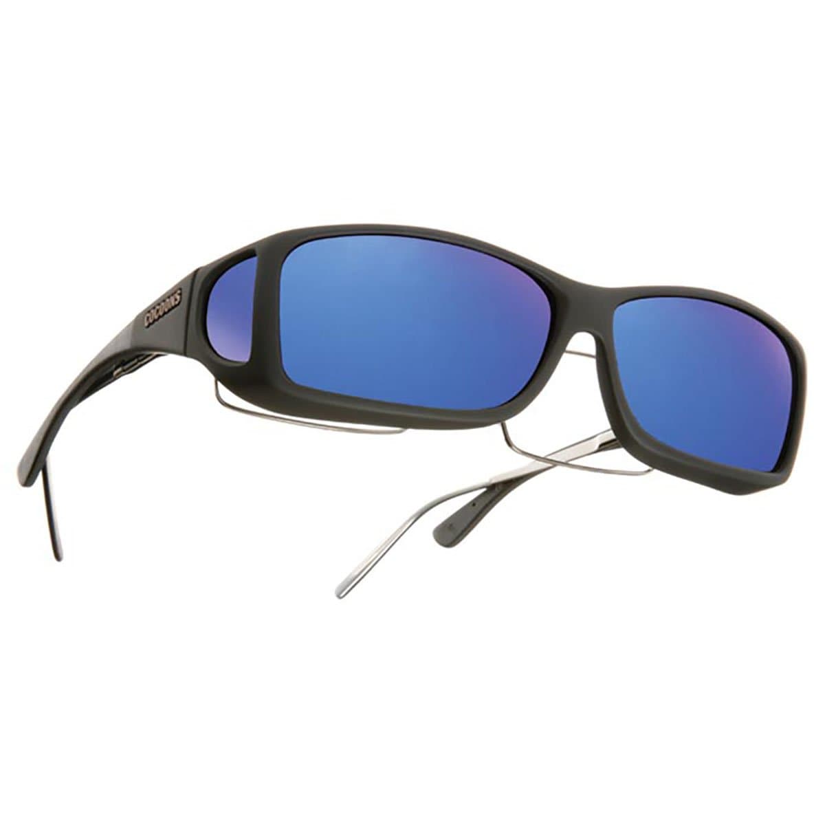 Cocoons Wide Line Sunglasses (Black/Blue - ML)