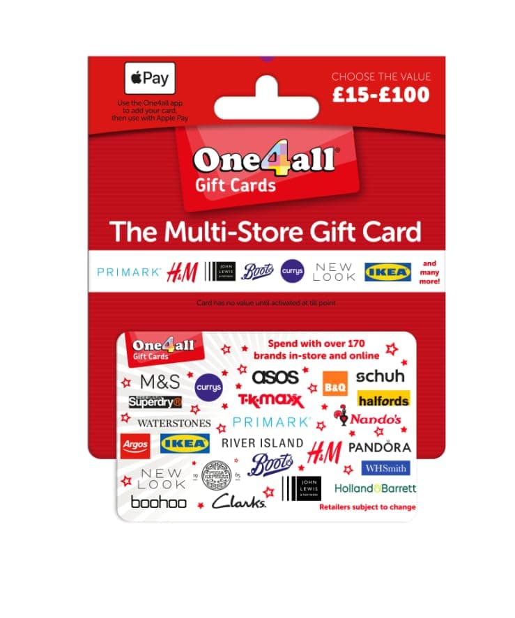 One4all - UK Redemption Only - Delivered by post