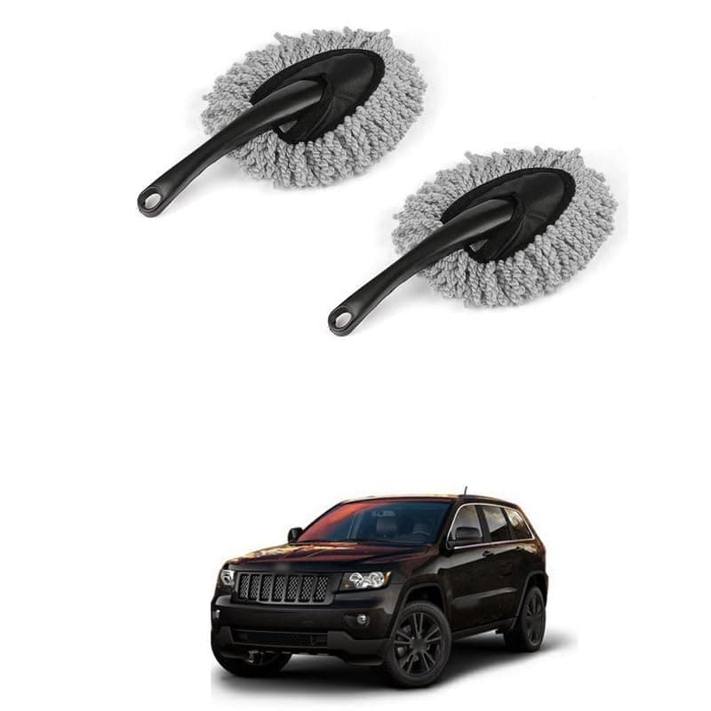 LOVMOTO Car CLE-ANE-RR, 2PC Super Soft Microfiber Car Dash CLE-ANE-RR Detail Brush Set Interior Exterior Cleaning ing and Washing Tool for Car Motorcycle Automotive Comfortable with Cher-okee