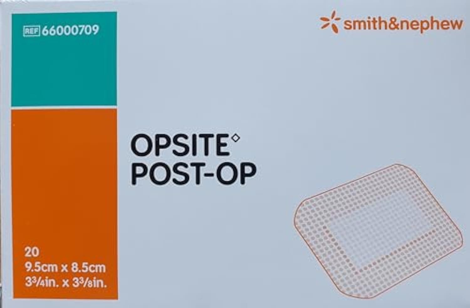 Opsite Post-Operative Dressing, 3.7 x 3.3 inches