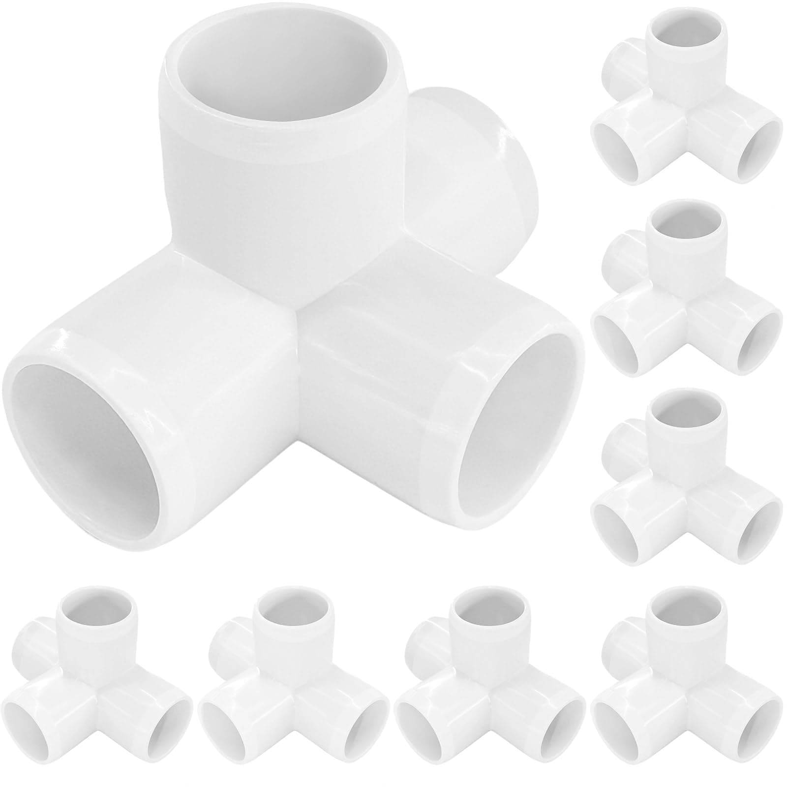 4 Way 3/4-Inch PVC Fitting