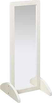 Junior Single-Sided Bi-Directional Mirror, 36in, Kids Furniture, White Wash