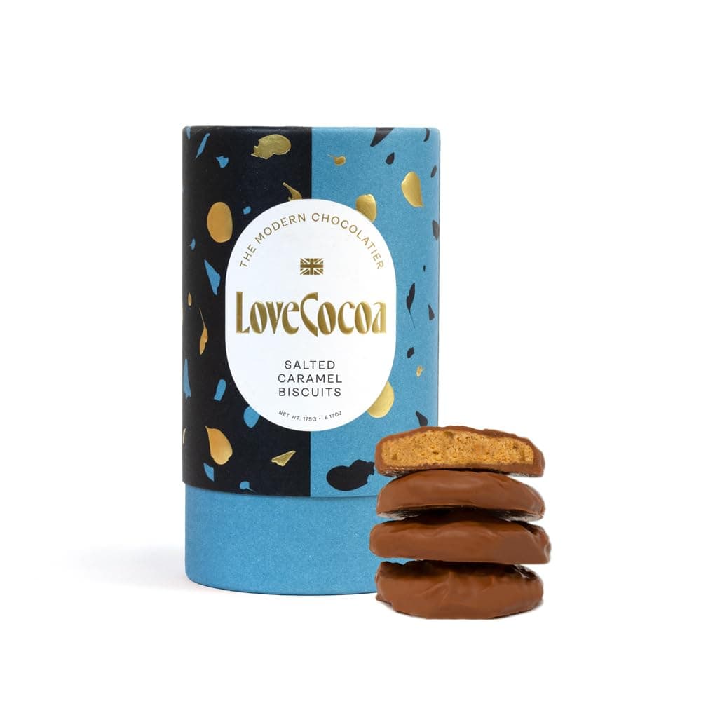 Salted Caramel Biscuits | Love Cocoa 175g