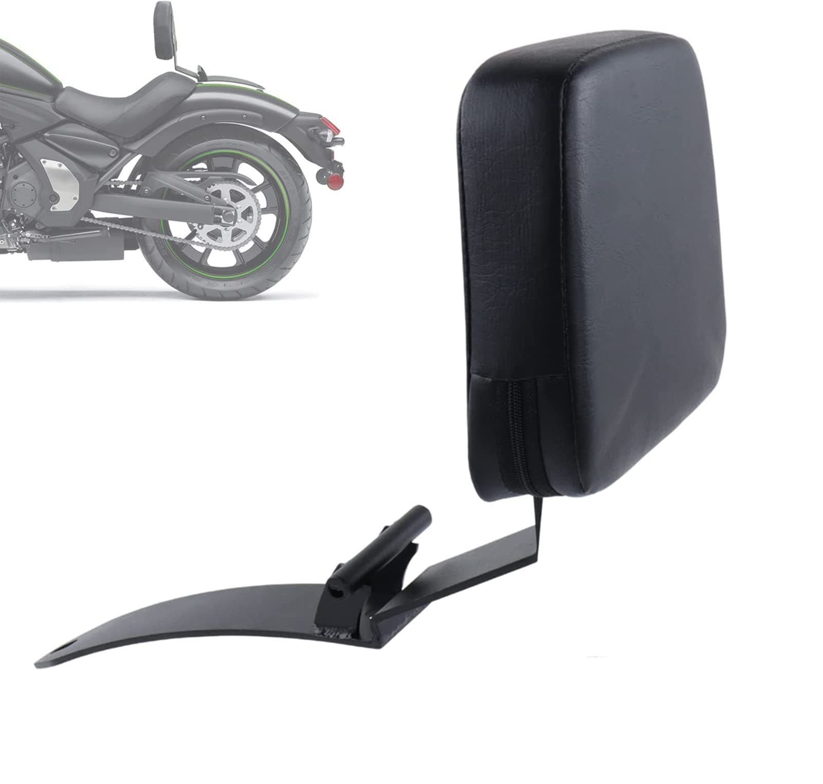 Motorcycle Driver Backrest Sissy Bar Rider Cushion Pad Support Mount for Kawasaki Vulcan S 650 VN650 2015-2024 Motorbike Modified Accessories