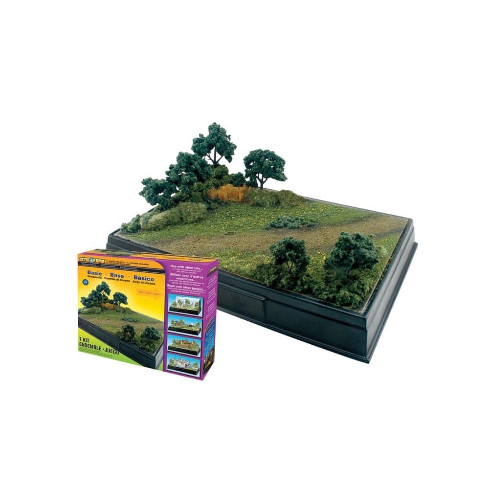 Woodland Scenics Cardboard Diorama Kit Basic